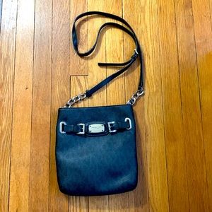 Michael Kors black logo crossbody